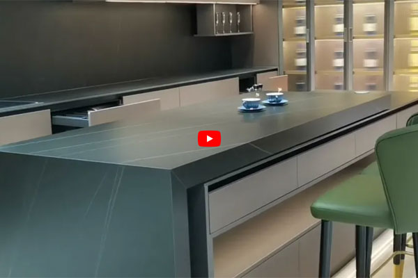 Kustomisasi dapur rumah pintar kelas atas