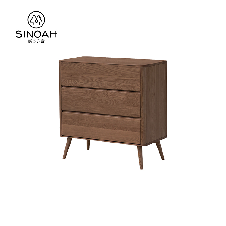 Kabinet Tiga Laci Dark Oak