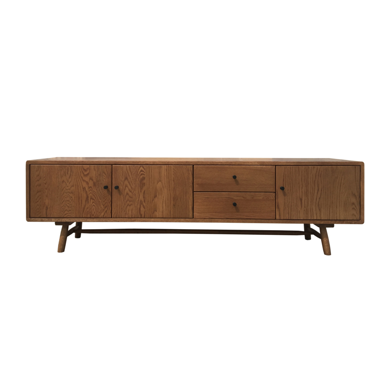 Kabinet TV Dark Stained Oak