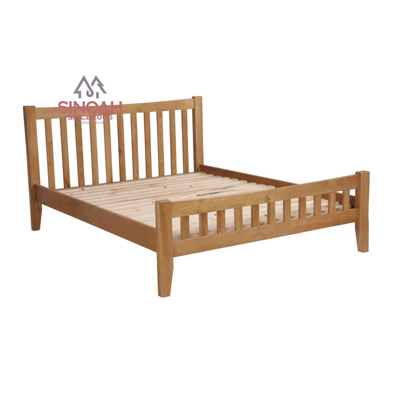 Gaya Tempat Tidur Rustic Oak Winsor