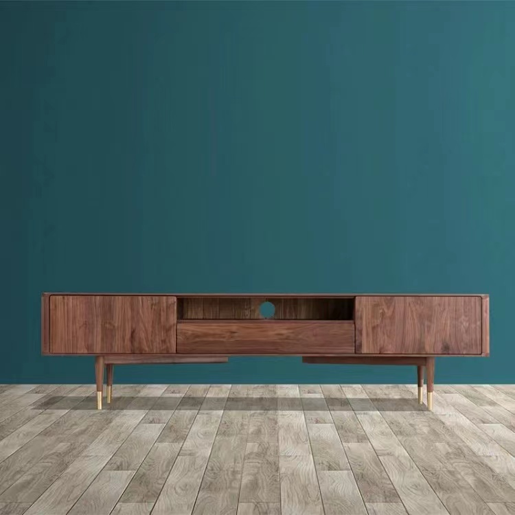 Kabinet TV Kisaran Desainer Walnut